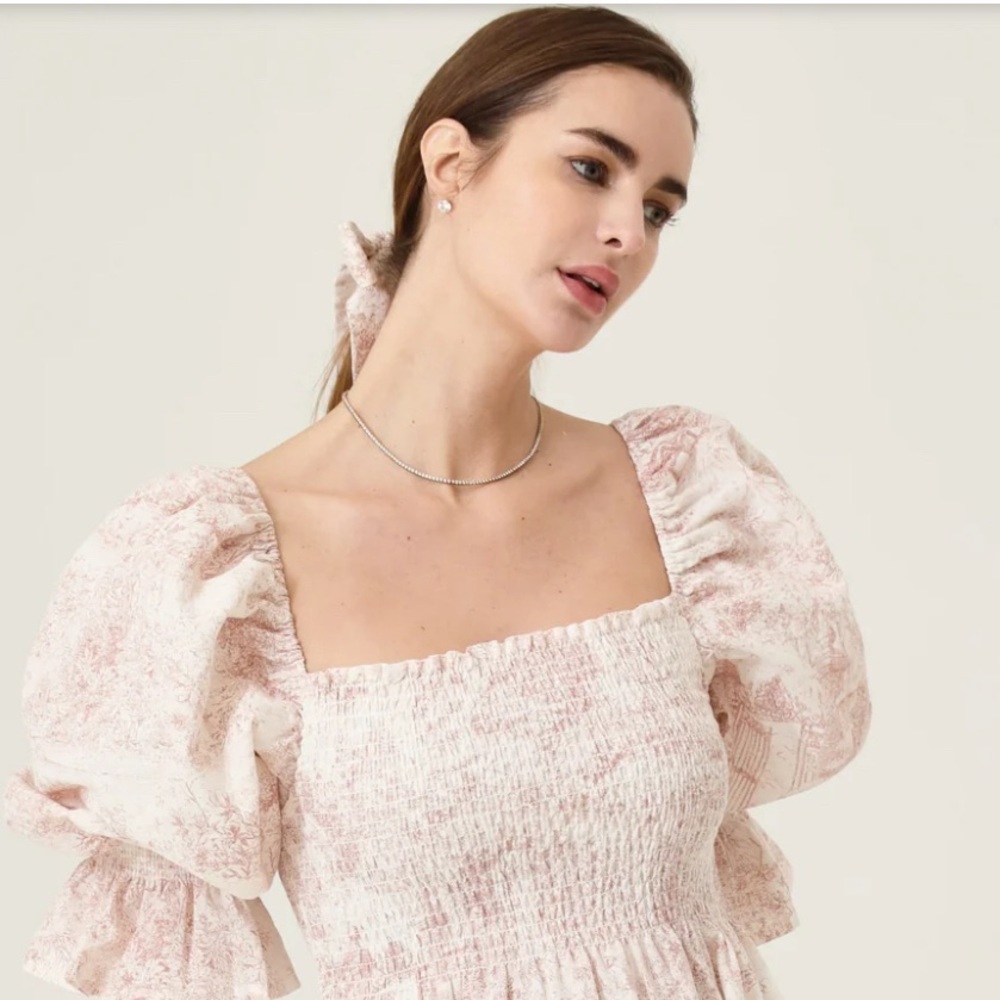 Nothing Fits But Kiko Dress in Baby Pink